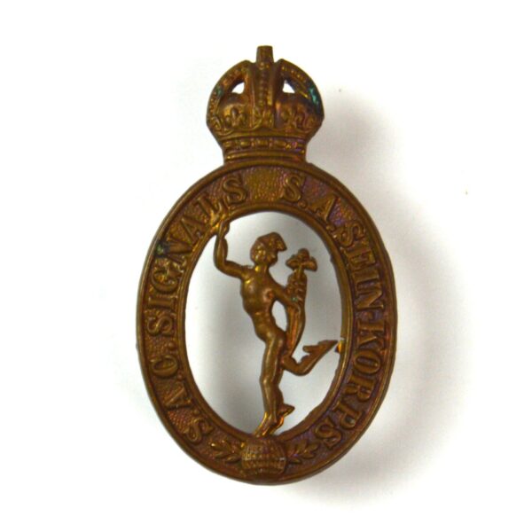 South African Corps of Signals (1923-1959 Pattern) Cap Badge