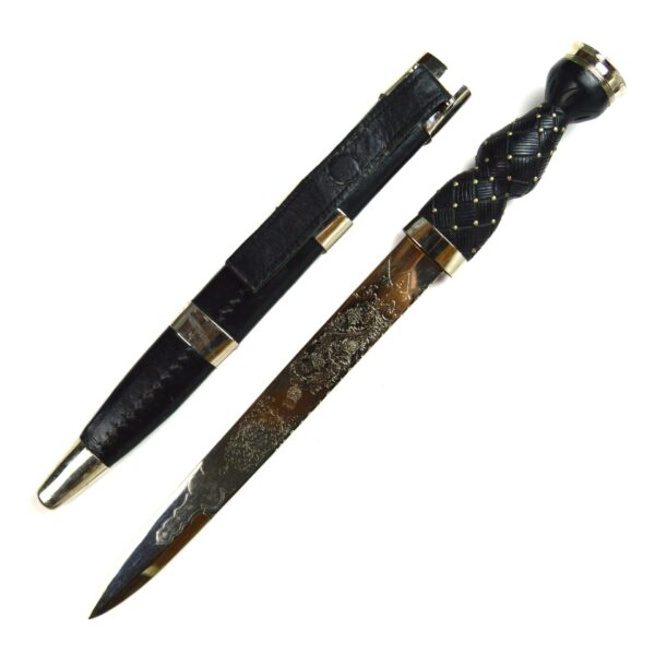 Reproduction Scottish Bandsman's Dirk, Queen's Crown Pommel - Image 2
