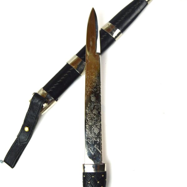 Reproduction Scottish Bandsman's Dirk, Queen's Crown Pommel - Image 6