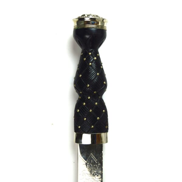 Reproduction Scottish Bandsman's Dirk, Queen's Crown Pommel - Image 5