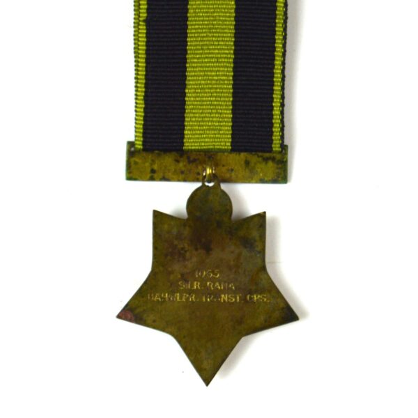 Bahawalpur Great War Star (1st Type), Sikligar Rana, Bahawalpur Transport Corps - Image 2