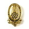 Queen's Lancashire Regiment Anodised Cap Badge, Queen's Crown