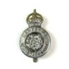 Hampshire Constabulary Chrome Cap Badge, King's Crown
