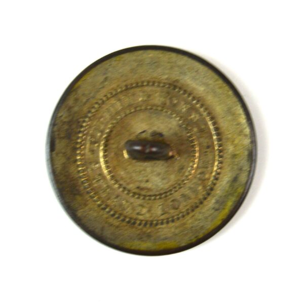 57th Regiment of Foot (West Middlesex) Silver Plate Mess Waiter's Button (30mm) - Image 2
