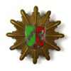 German North Rhine-Westphalia Police Enamel Cap Badge