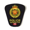 Edmonton Police Service Bullion Embroidered Sleeve Patch, Queen's Crown