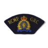 Royal Canadian Mounted Police/Gendarmerie Royale du Canada Bullion Embroidered Sleeve Patch, Queen's Crown