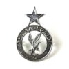 Ghana Police Chrome Cap Badge