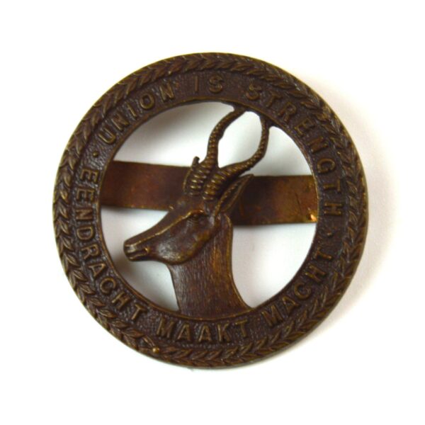 1st South African Infantry (1915-1919 Pattern) Officer's Service Dress Cap Badge