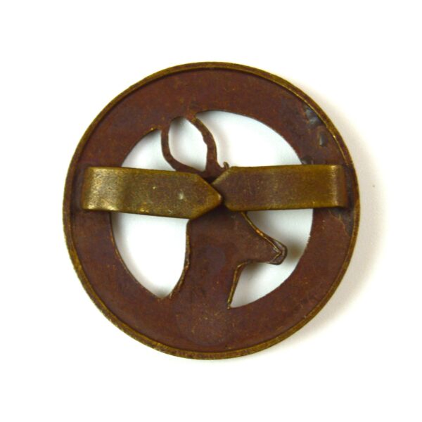 1st South African Infantry (1915-1919 Pattern) Officer's Service Dress Cap Badge - Image 2