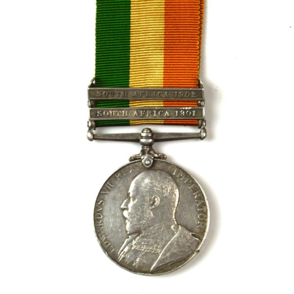 King's South Africa 2-Bar Medal, Private James Wynne, 2nd Battalion Gloucestershire Regiment