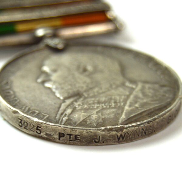 King's South Africa 2-Bar Medal, Private James Wynne, 2nd Battalion Gloucestershire Regiment - Image 5