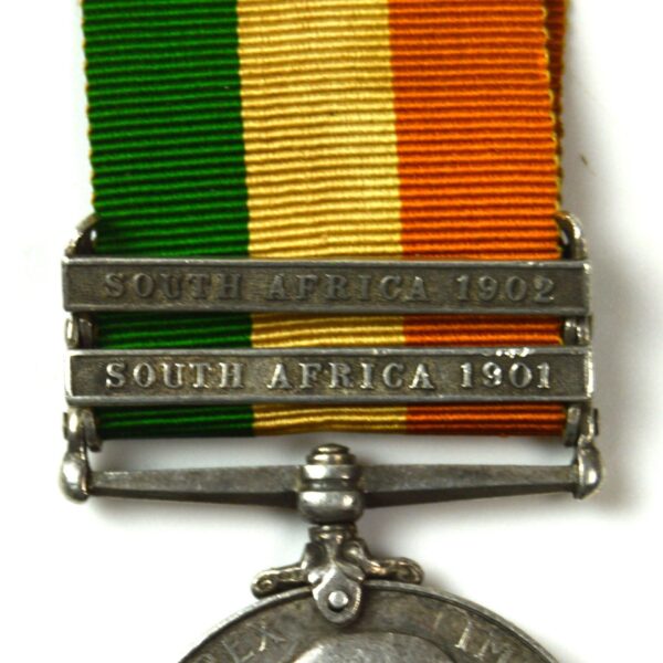 King's South Africa 2-Bar Medal, Private James Wynne, 2nd Battalion Gloucestershire Regiment - Image 3