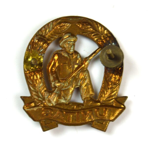 South Africa Citizen Force Infantry (Skiet Kommandos) (Post-1963 Pattern) Brass Cap Badge - Image 2