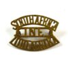1st South African Infantry (1915-1919 Pattern) Brass Shoulder Title