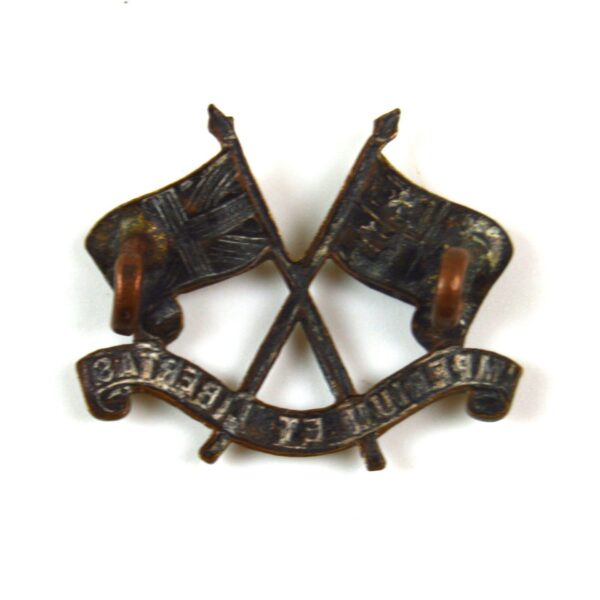 South African Imperial Light Horse (1913-65 Pattern) Bronze Collar Badge - Image 2