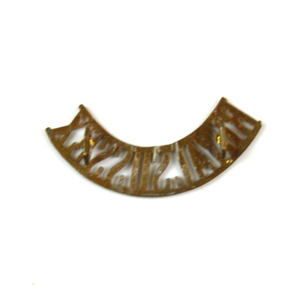 Royal Sussex Regiment (ROYAL SUSSEX) (1902-20 Pattern) Curved Shoulder Title - Image 2