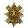 Royal Highlanders (Black Watch) Sergeant's Bimetal Glengarry Badge, King's Crown, Original