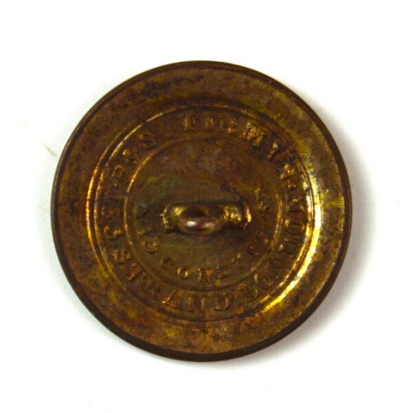 57th Regiment of Foot (West Middlesex) Brass Mess Waiter's Button (30mm) - Image 2