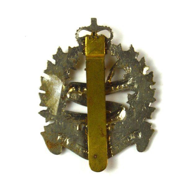 Canadian Intelligence Corps Cap Badge, Queen's Crown - Image 2