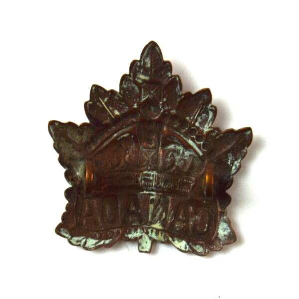 Canadian General List (CEF) Cap Badge, Original by Roden Bros, 1916 - Image 2