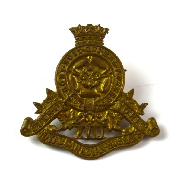 Canadian 7th (Duke of York's) Royal Canadian Hussars (1931-58 Pattern) Cap Badge, Original