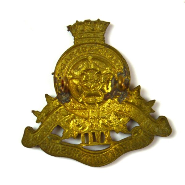 Canadian 7th (Duke of York's) Royal Canadian Hussars (1931-58 Pattern) Cap Badge, Original - Image 2