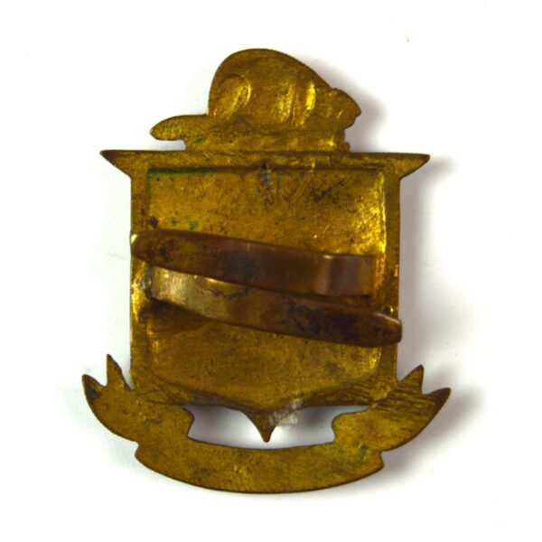 Canadian Ordnance Corps (COC) WW1 Pattern Officer's Service Dress Cap Badge - Image 2