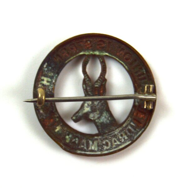 South African Union Defence Force, General Service (1940-1945 Pattern) Broached Collar Badge - Image 2