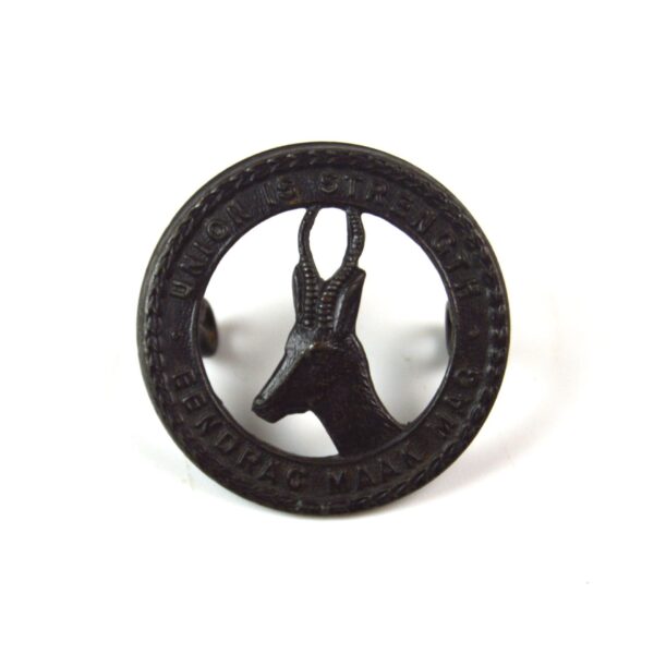 South African Union Defence Force General Service (1940-1945 Pattern) Steel Cap Badge