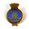 Royal Naval Mine Watching Service (RNMWS) Enamel Beret Badge