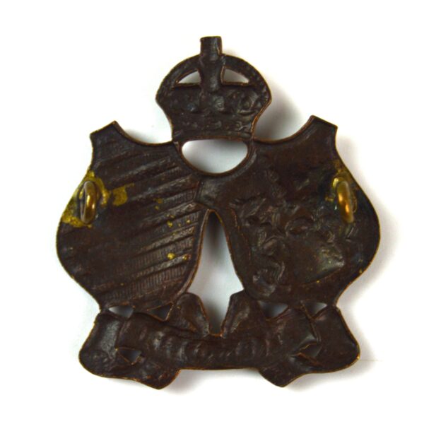 Loyala University, Canadian Officer Training Corps Cap Badge, King's Crown, Original - Image 2