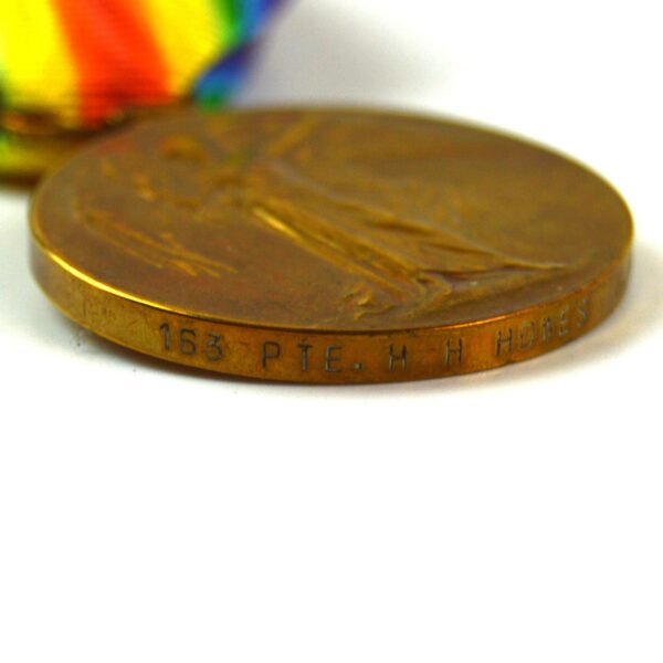 Victory Medal, Private Harold Henry Howes, Royal Army Medical Corps - Image 3