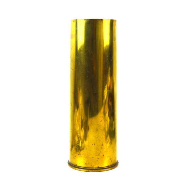 British 25 Pounder Mk. II Brass Shell Case, Dated 1940 by RLB