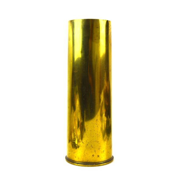 British 25 Pounder Mk. II Brass Shell Case, Dated 1940 by RLB - Image 2