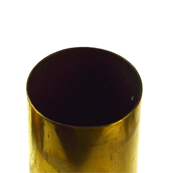 Shortened British 6 Pounder 7 Cwt Brass Shell Case, Dated 1942 - Image 3