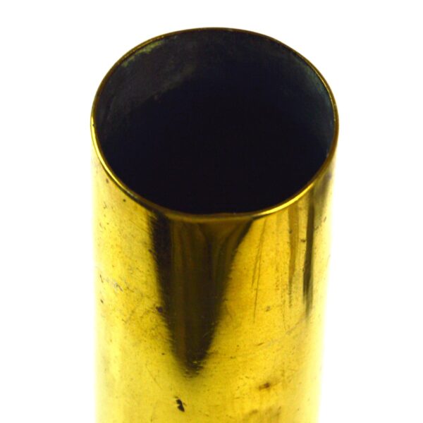 Shortened British 2 Pounder No. II Brass Shell Case, Dated 1942 - Image 3