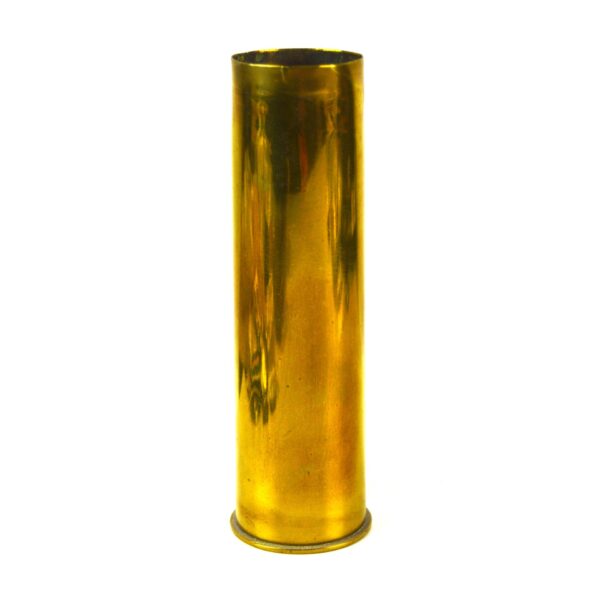 British Naval 2 Pounder No. I, Mk. II Brass Shell Case, Dated 1942 - Image 2