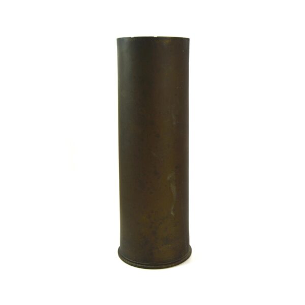 British 25 Pounder Mk. II Brass Shell Case, Dated 1943 by the Canadian Motor Lamp Company