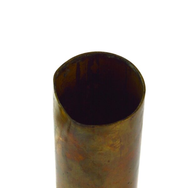 British 3 Pounder Naval Blank Brass Shell Case, Dated 1977 by Royal Laboratories, Birtley - Image 3