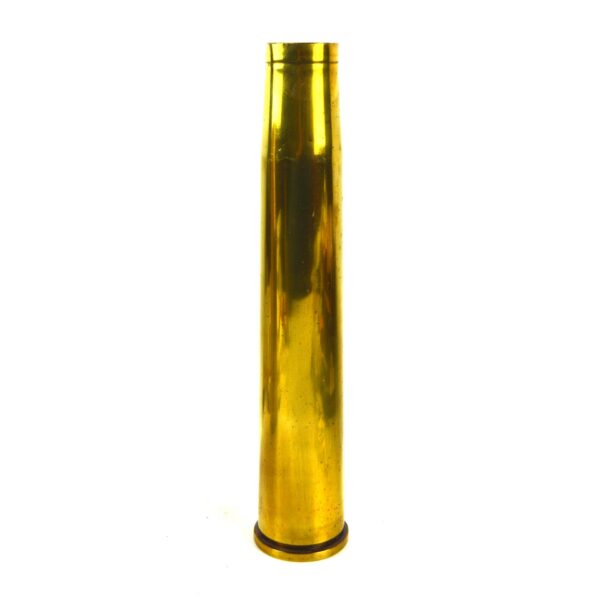 British 40mm Mk. 4 Brass Shell Case, Dated 1953 by Vickers Armstrong Engineering Ltd