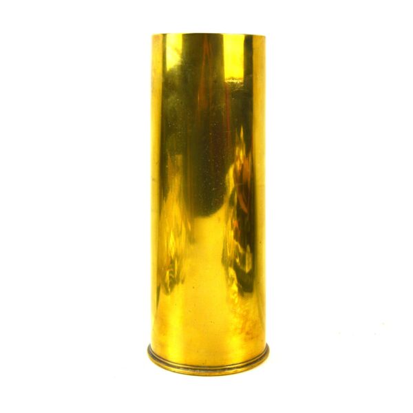 Shortened British 25 Pounder Mk. II Brass Shell Case, Dated 1941 by Robert Mitchell & Co., Canada - Image 2