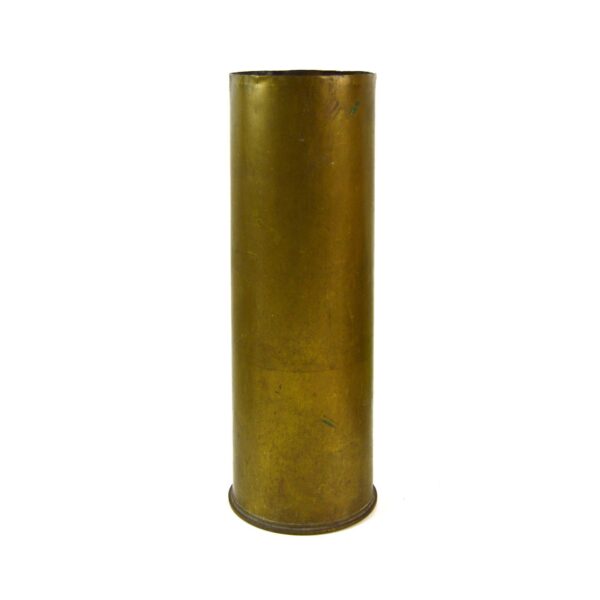 British 25 Pounder Mk. II Brass Shell Case, Dated 1942 by the Royal Laboratories, Birtley