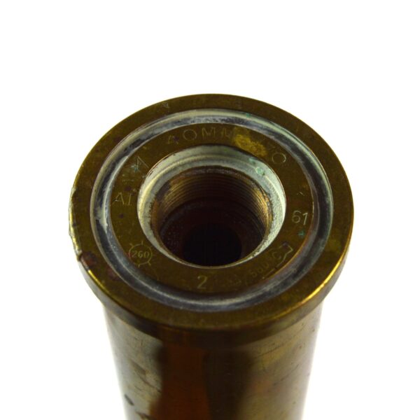 40mm Bofors L70 Anti-Aircraft Inert Shell Case, Dated 1961 - Image 3