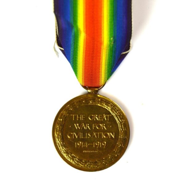 Victory Medal, Acting Corporal Douglas Nicholes, Army Service Corps (ASC) - Image 2