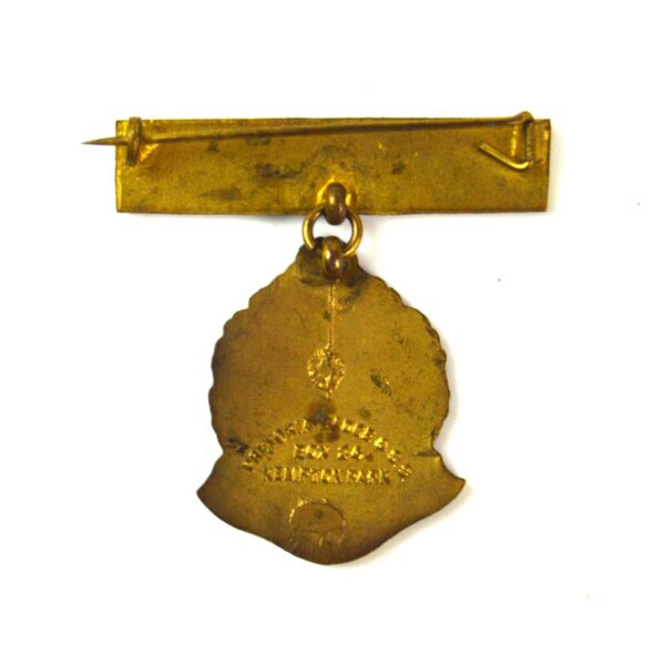 South African Legion, Women's Auxiliary 50 Year Jubilee (1921-1971) Enamel Lapel Badge - Image 2