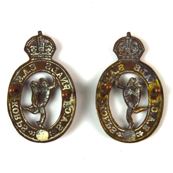 South African Corps of Signals (1923-1959 Pattern) Collar Badge, Pair - Image 2