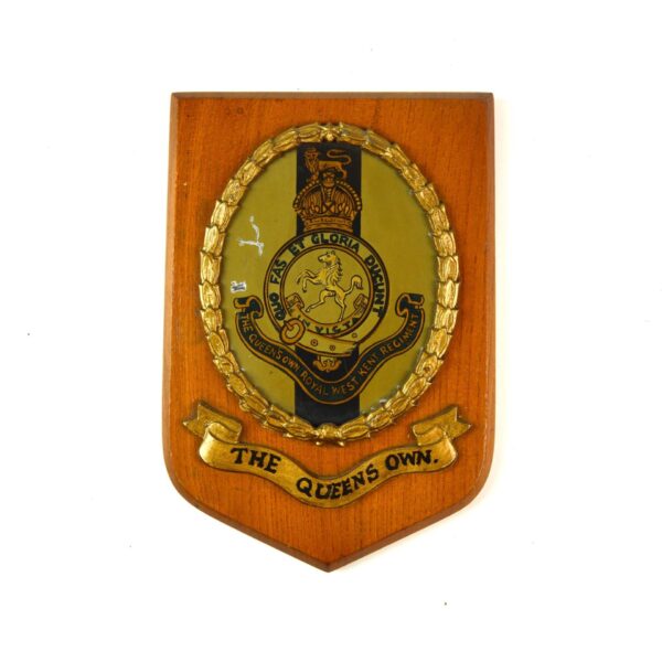 Royal West Kent (The Queen's Own) Regiment (Pre-1953) Wall Plaque,
