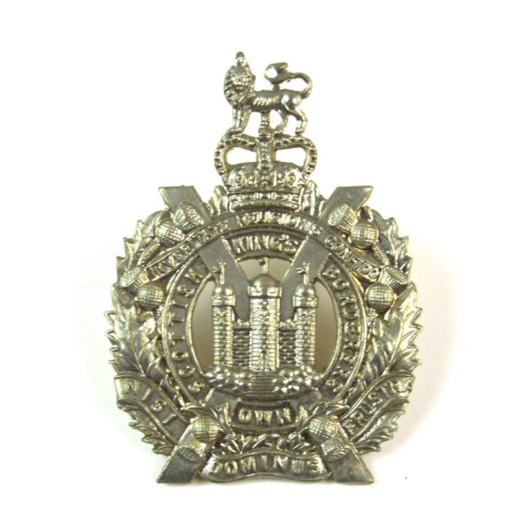 King's Own Scottish Borderers (KOSB) Cap Badge, Queen's Crown