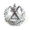 Queen's Own Cameron Highlanders Anodised Glengarry Badge